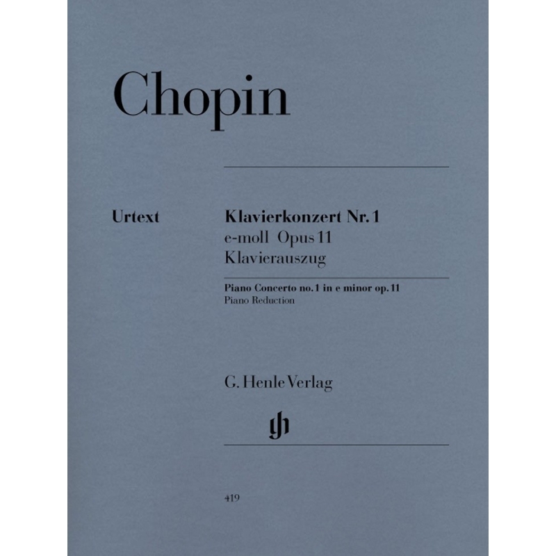 Chopin, Frédéric - Piano Concerto no. 1 in e minor op. 11