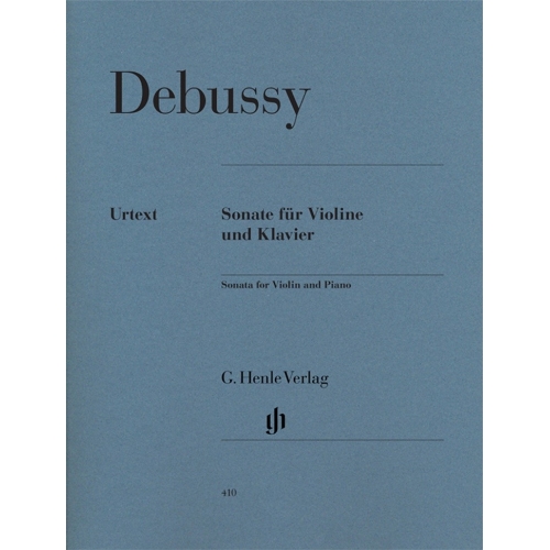 Debussy, Claude - Sonata for Violin and Piano