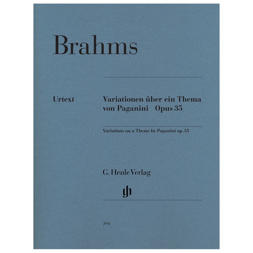 Brahms, Johannes - Paganini-Variations op. 35 