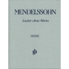 Mendelssohn Bartholdy, Felix - Songs without words 