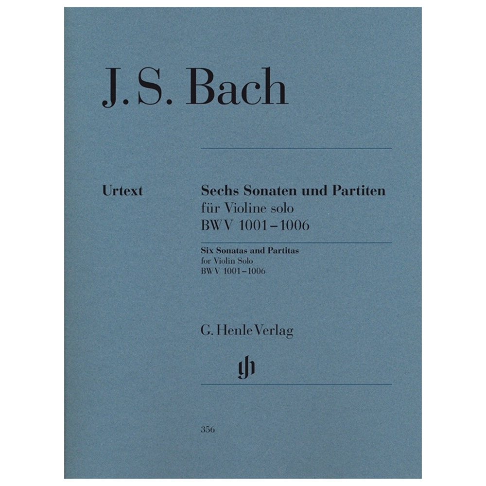 Bach, Johann Sebastian - Sonatas and Partitas for Violin solo  BWV 1001-1006 - (notated and annotated version)