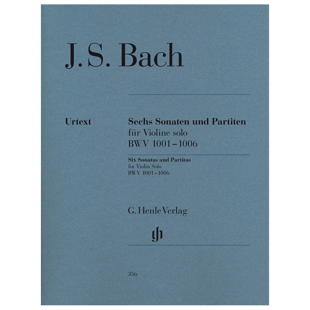 Bach, J.S - Sonatas and Partitas for Violin solo BWV 1001-1006 