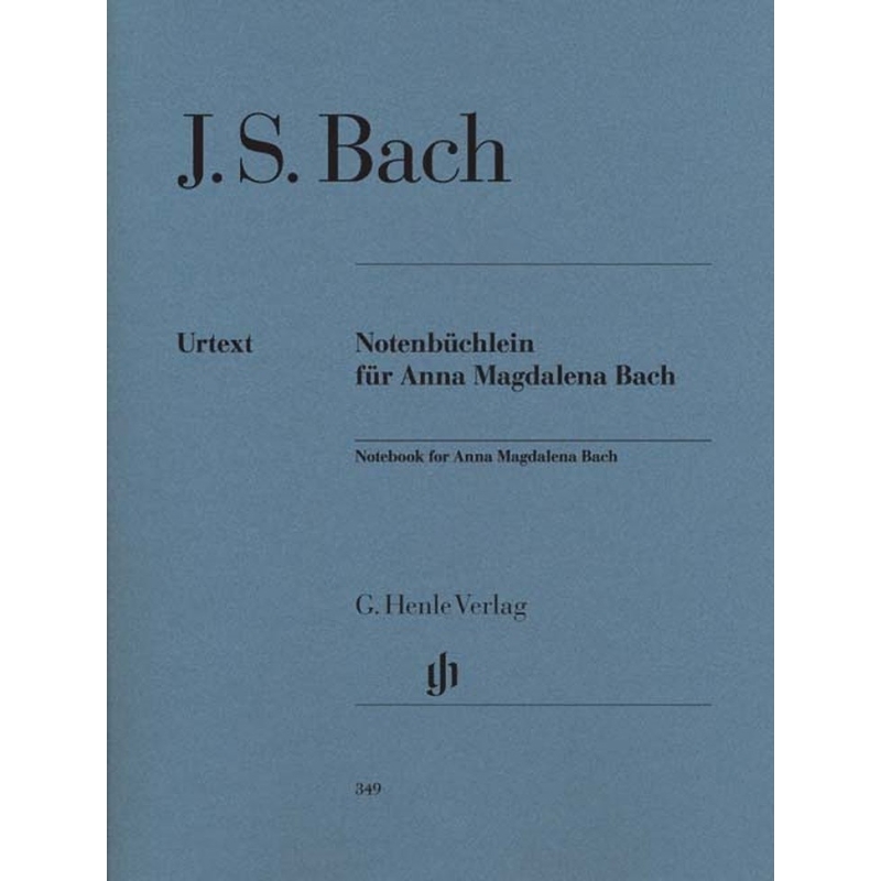 Bach, Johann Sebastian - Notebook for Anna Magdalena Bach