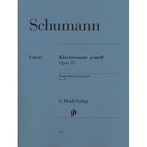 Schumann, Robert - Piano Sonata g minor with original last movement op. 22