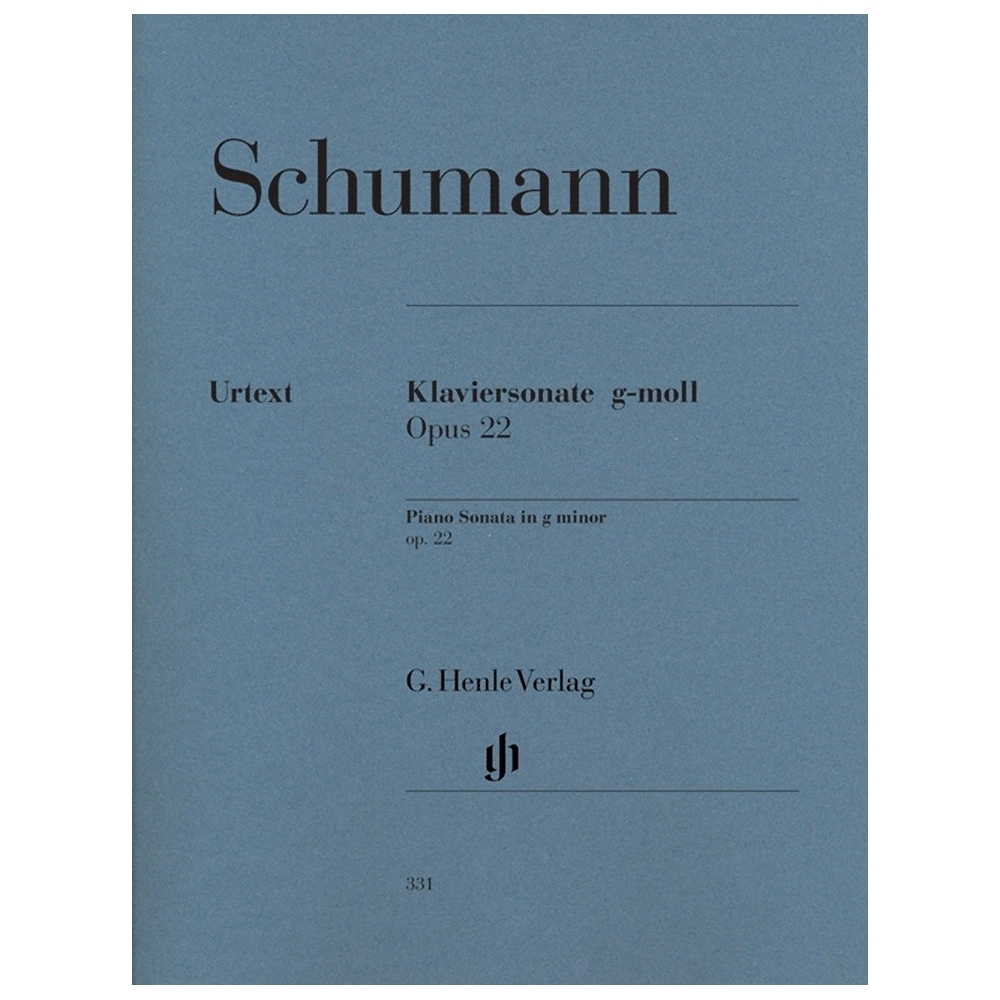 Schumann, Robert - Piano Sonata g minor with original last movement op. 22 