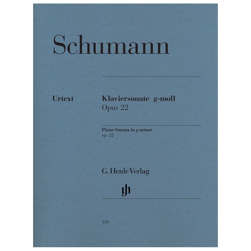 Schumann, Robert - Piano Sonata g minor with original last movement op. 22