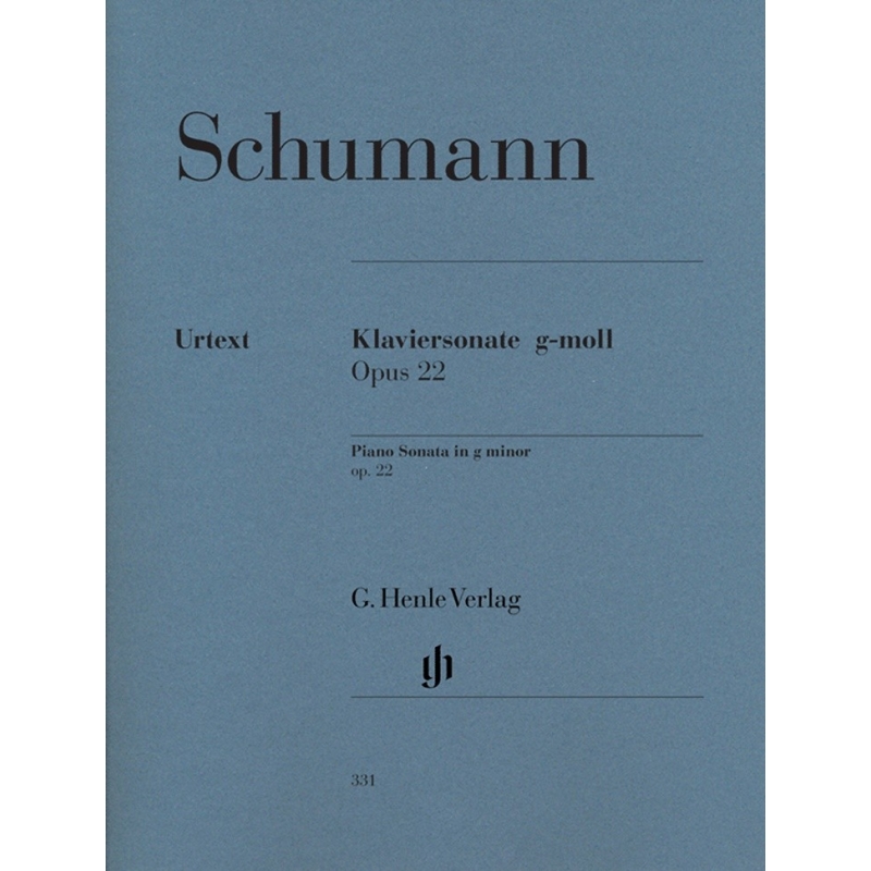 Schumann, Robert - Piano Sonata g minor with original last movement op. 22