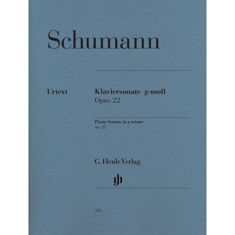 Schumann, Robert - Piano Sonata g minor with original last movement op. 22 