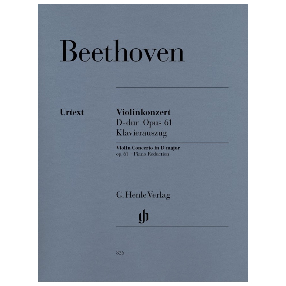 Beethoven, Ludwig van - Concerto D major for Violin and Orchestra op. 61