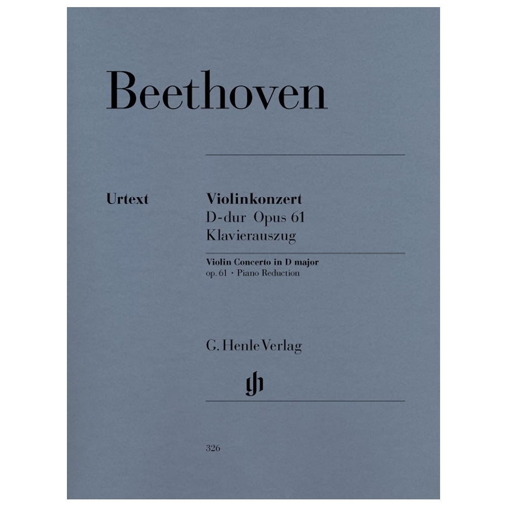 Beethoven, Ludwig van - Concerto D major for Violin and Orchestra op. 61 