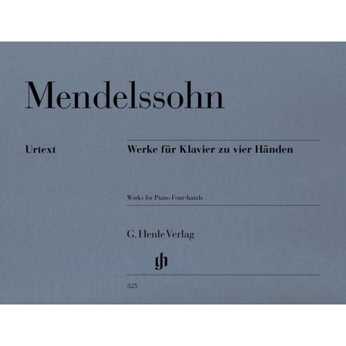 Mendelssohn Bartholdy, Felix - Works for Piano four-hands 
