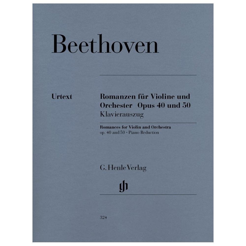 Beethoven, Ludwig van - Romances for Violin and Orchestra in G and F major op. 40 u. 50 