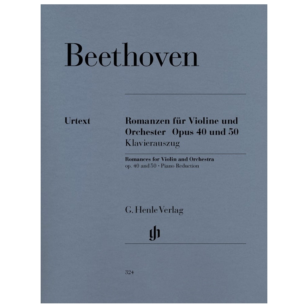 Beethoven, Ludwig van - Romances for Violin and Orchestra in G and F major op. 40 u. 50