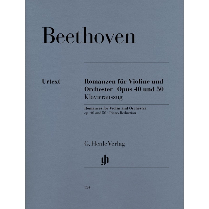 Beethoven, Ludwig van - Romances for Violin and Orchestra in G and F major op. 40 u. 50