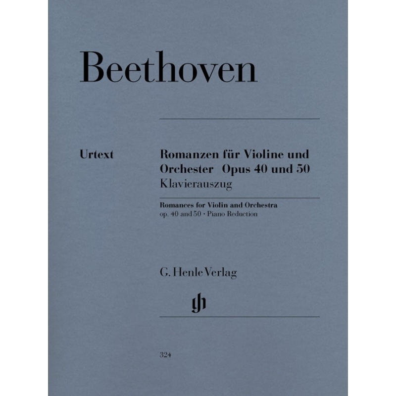 Beethoven, Ludwig van - Romances for Violin and Orchestra in G and F major op. 40 u. 50 