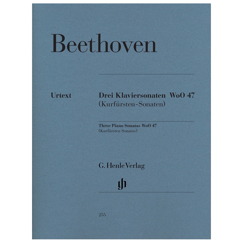 Beethoven, L.v - 3 Piano Sonatas WoO 47 (Kurfürsten)