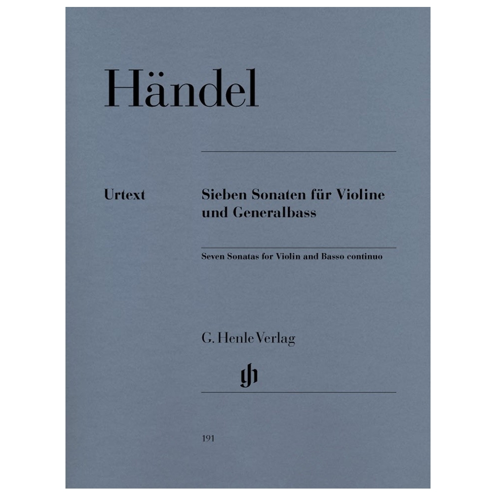 Handel, George Frideric - 7 Sonatas for Violine and Basso Continuo