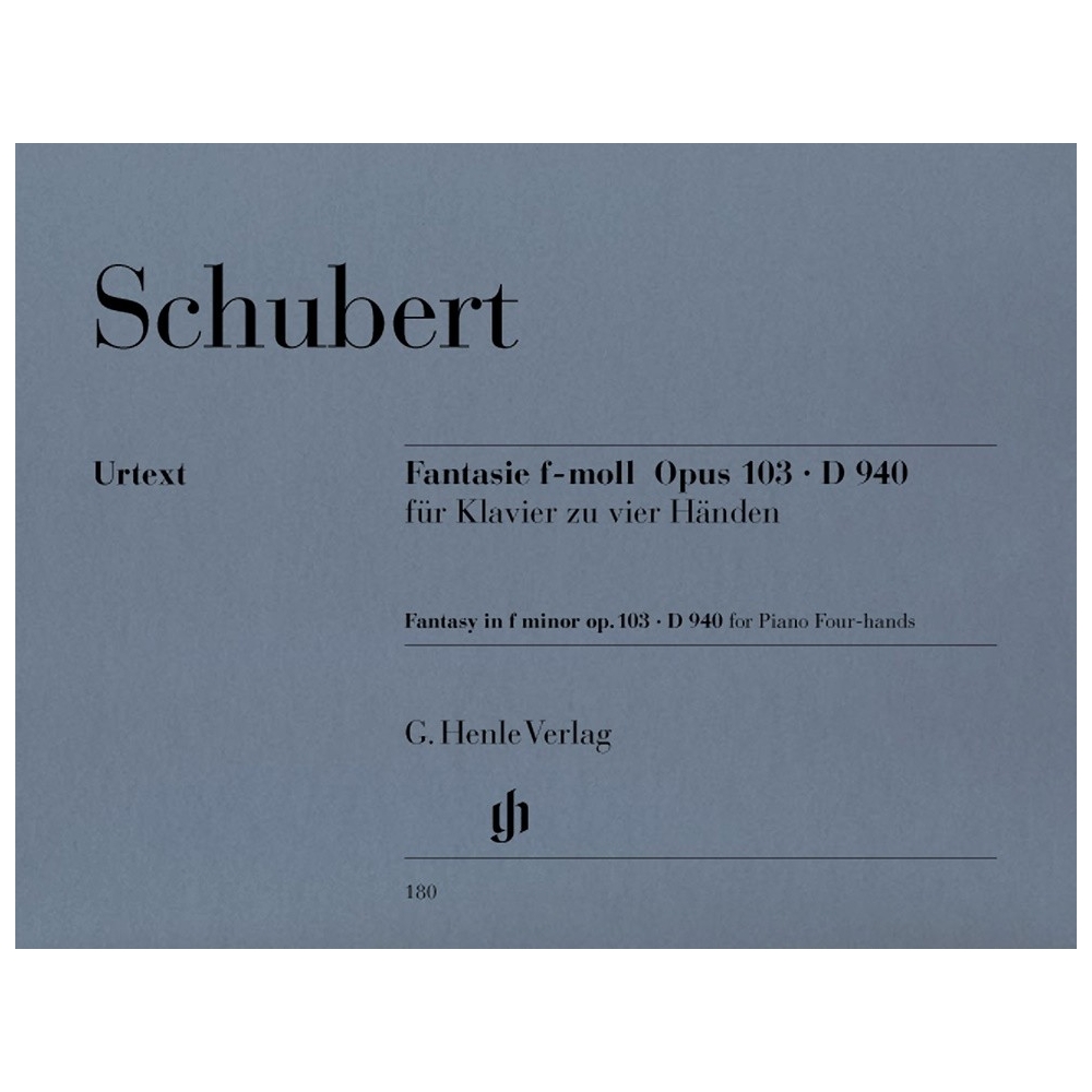 Schubert, Franz - Fantasy f minor op. 103 D 940
