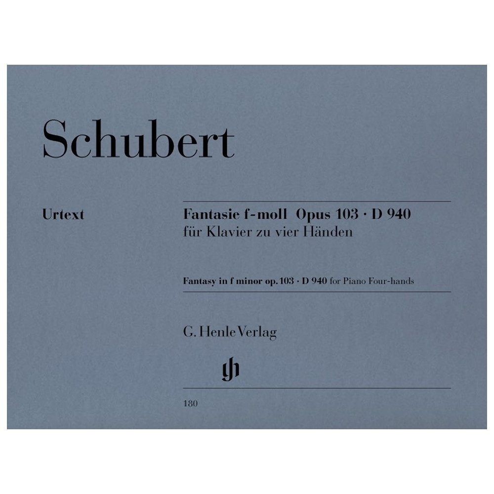 Schubert, Franz - Fantasy f minor op. 103 D 940 