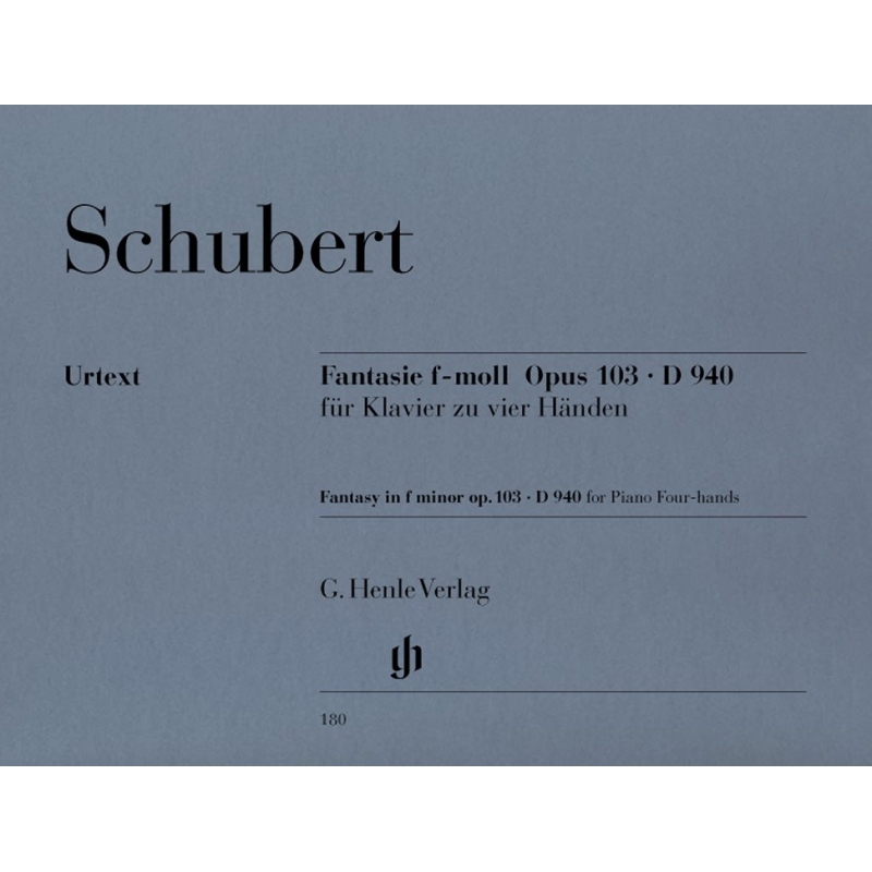 Schubert, Franz - Fantasy f minor op. 103 D 940