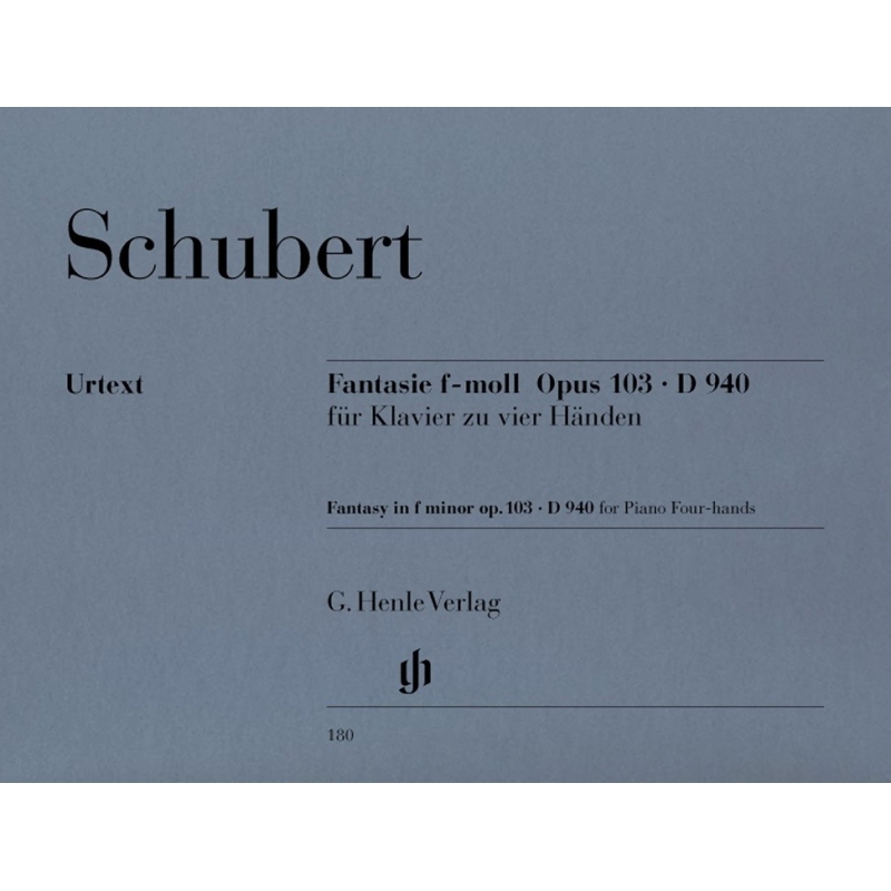 Schubert, Franz - Fantasy f minor op. 103 D 940 