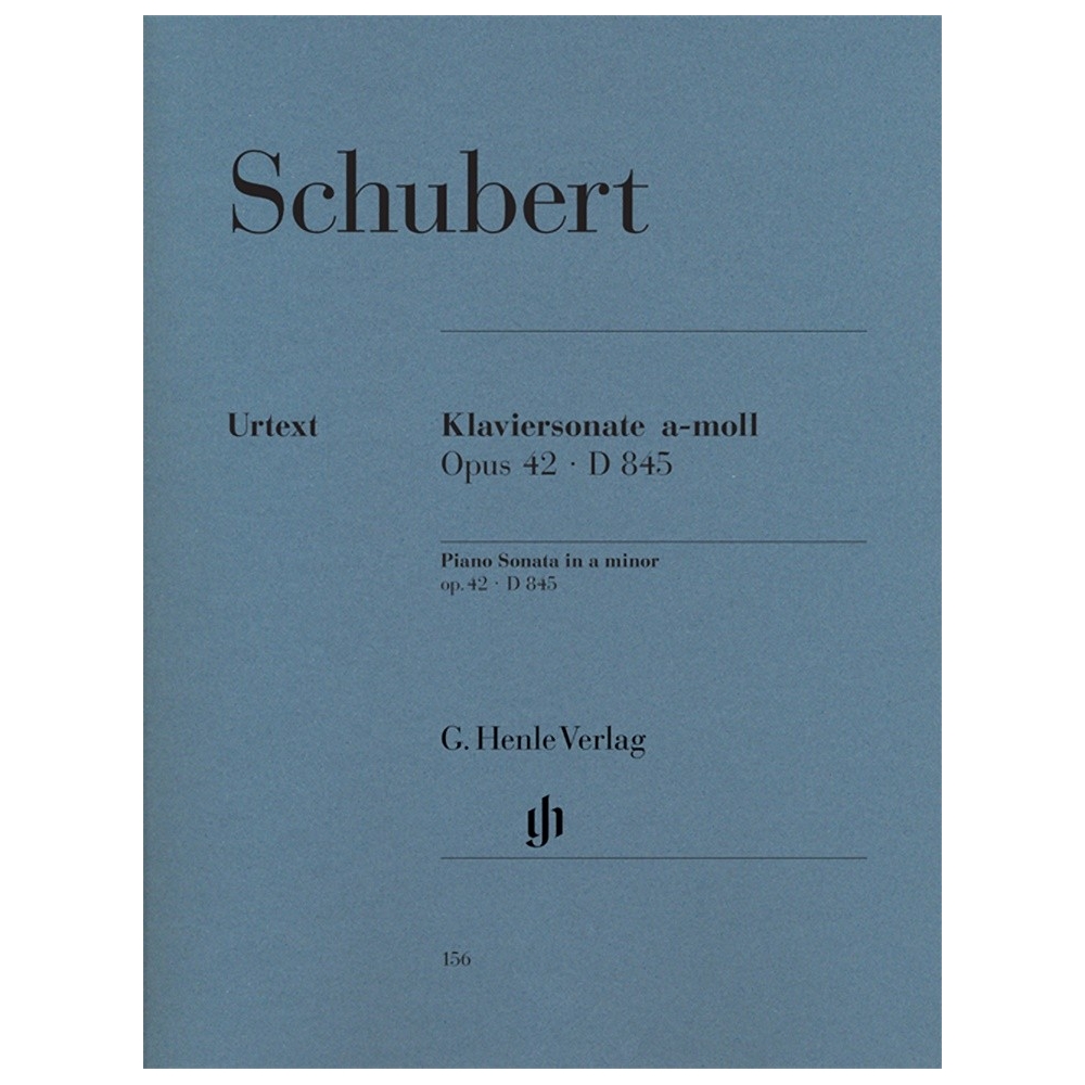 Schubert, Franz - Piano Sonata a minor op. 42 D 845 