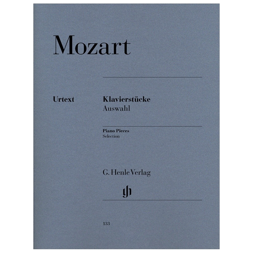 Mozart, Wolfgang Amadeus - Piano Pieces, selection 
