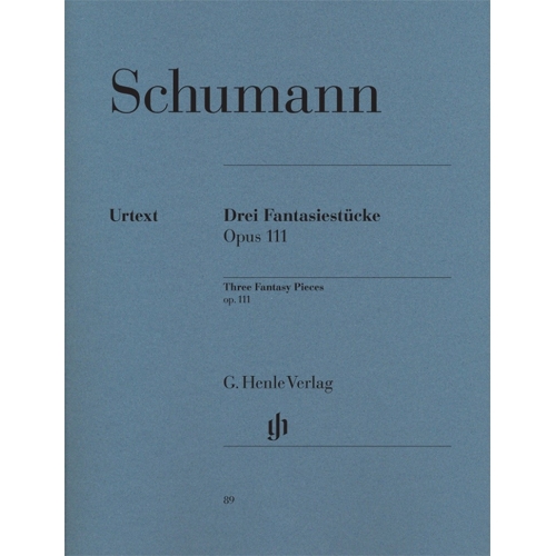 Schumann, Robert - 3 Fantasy Pieces op. 111