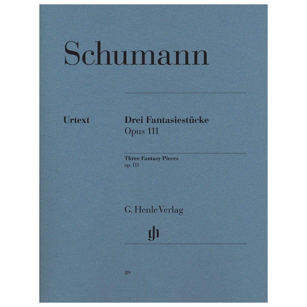 Schumann, Robert - 3 Fantasy Pieces op. 111 
