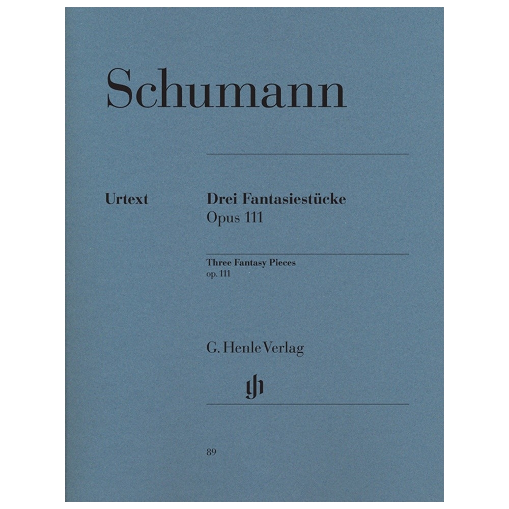 Schumann, Robert - 3 Fantasy Pieces op. 111