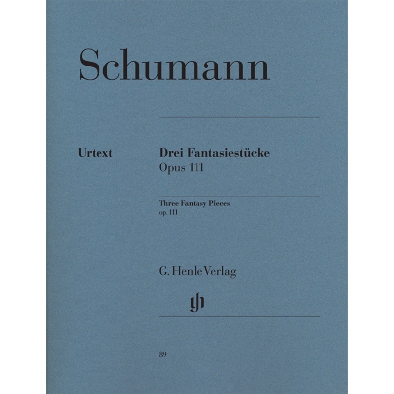 Schumann, Robert - 3 Fantasy Pieces op. 111 