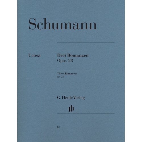 Schumann, Robert - Three Romances op. 28