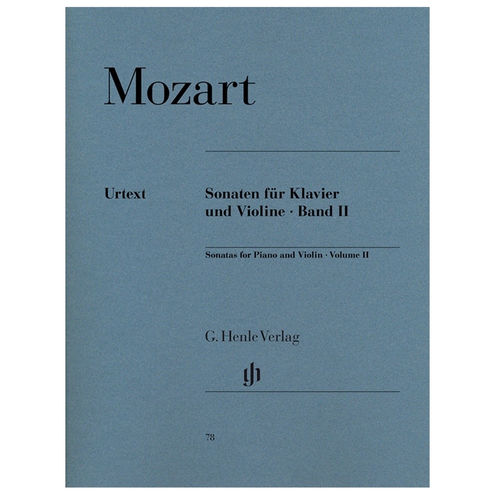 Mozart, Wolfgang Amadeus - Sonatas for Piano and Violin Vol. 2
