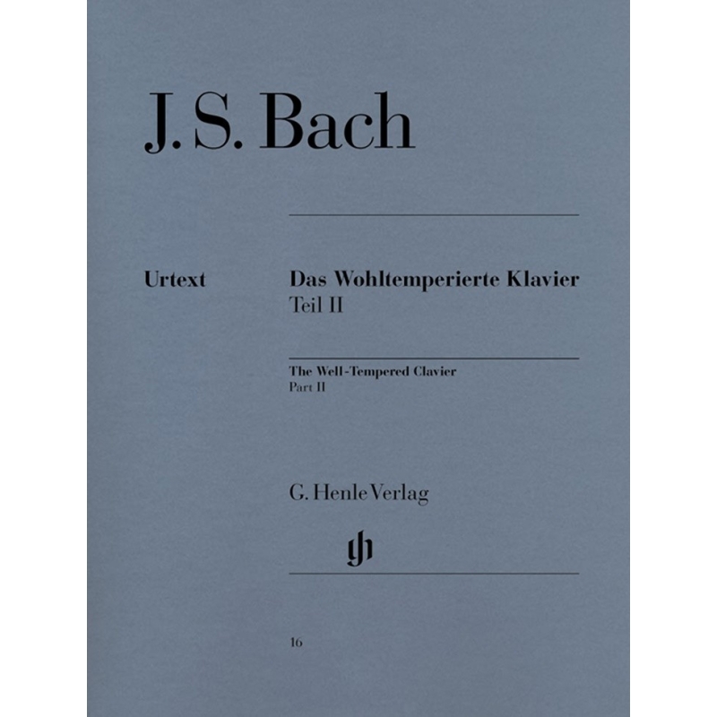 Bach, J.S - Well-Tempered Clavier BWV 870-893 Vol. 2