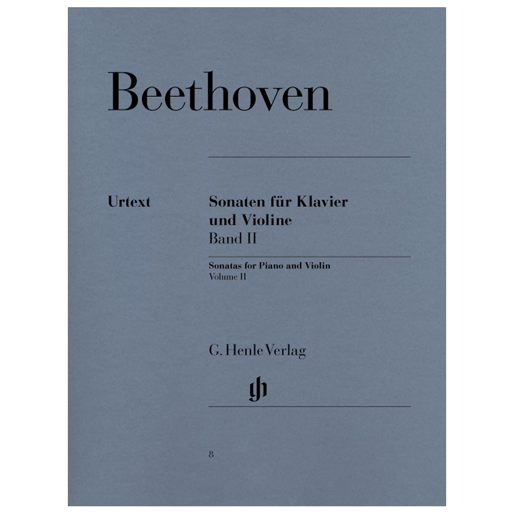 Beethoven, Ludwig van - Sonatas for Piano and Violin Vol. 2