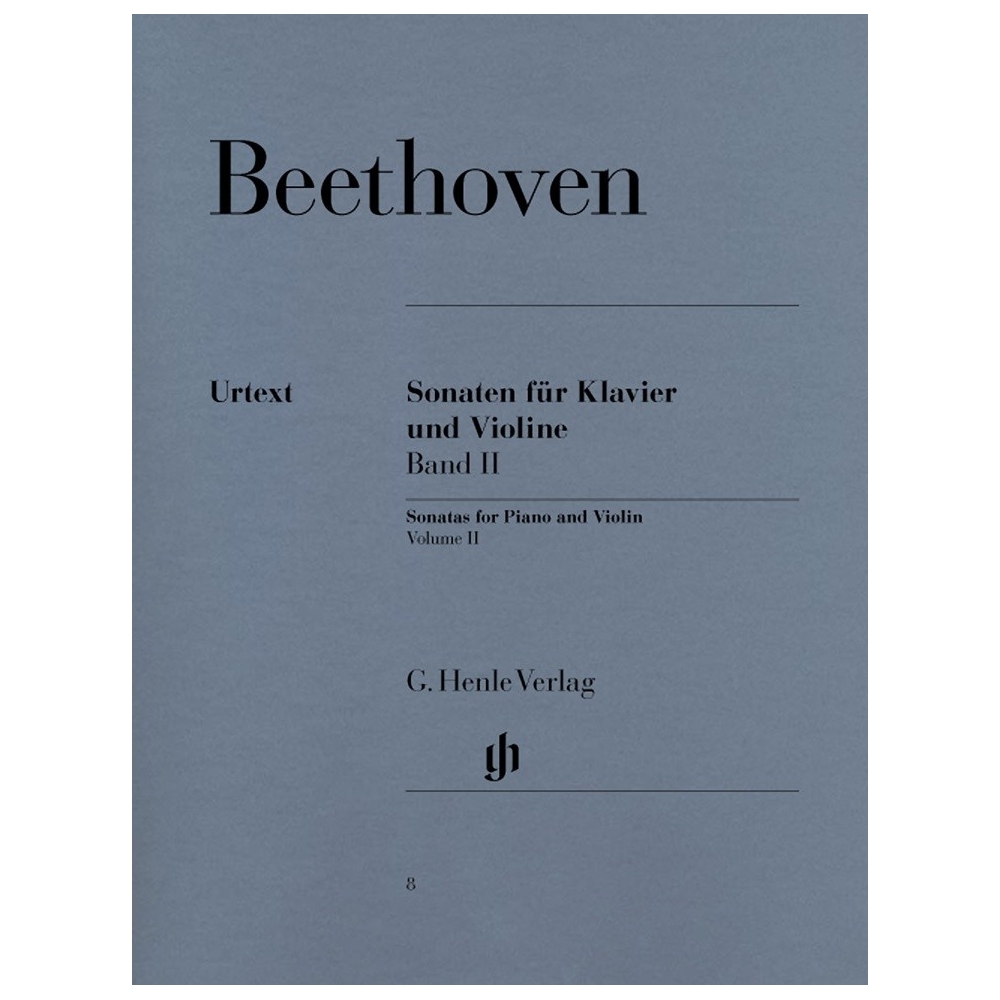 Beethoven, L van - Sonatas for Piano and Violin Vol. 2