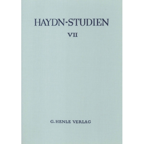 Haydn-Studien Einbanddecke 7 