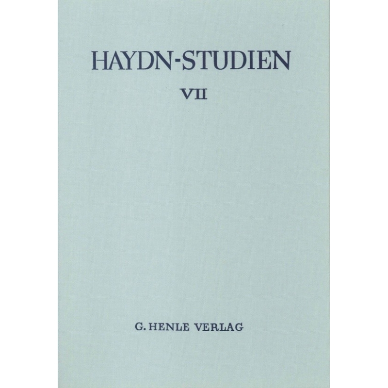 Haydn-Studien Einbanddecke 6 