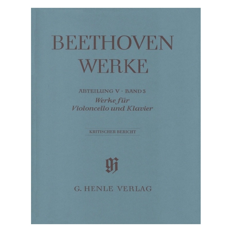 Beethoven, Ludwig van - Works for Cello and Piano