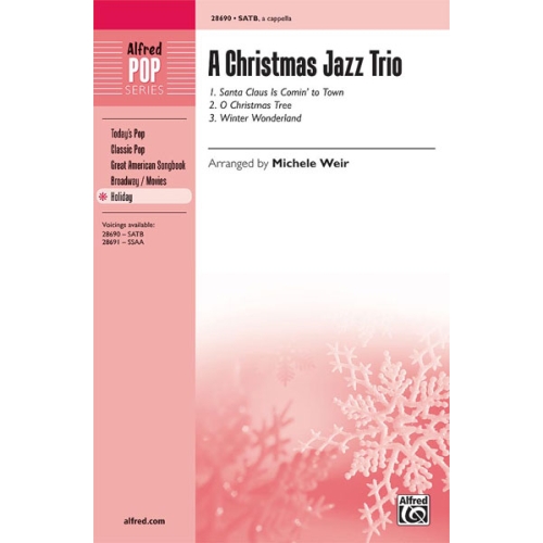 Christmas Jazz Trio, A SATB