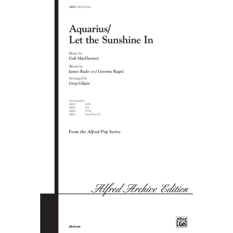 MacDermot, Galt - Aquarius - Let the Sunshine In