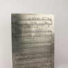 Beethoven – Music engraving plate 