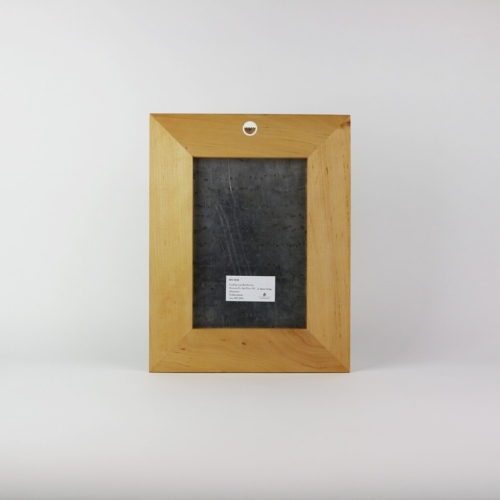 Beethoven music engraving plate, mounted on a wooden plaque 