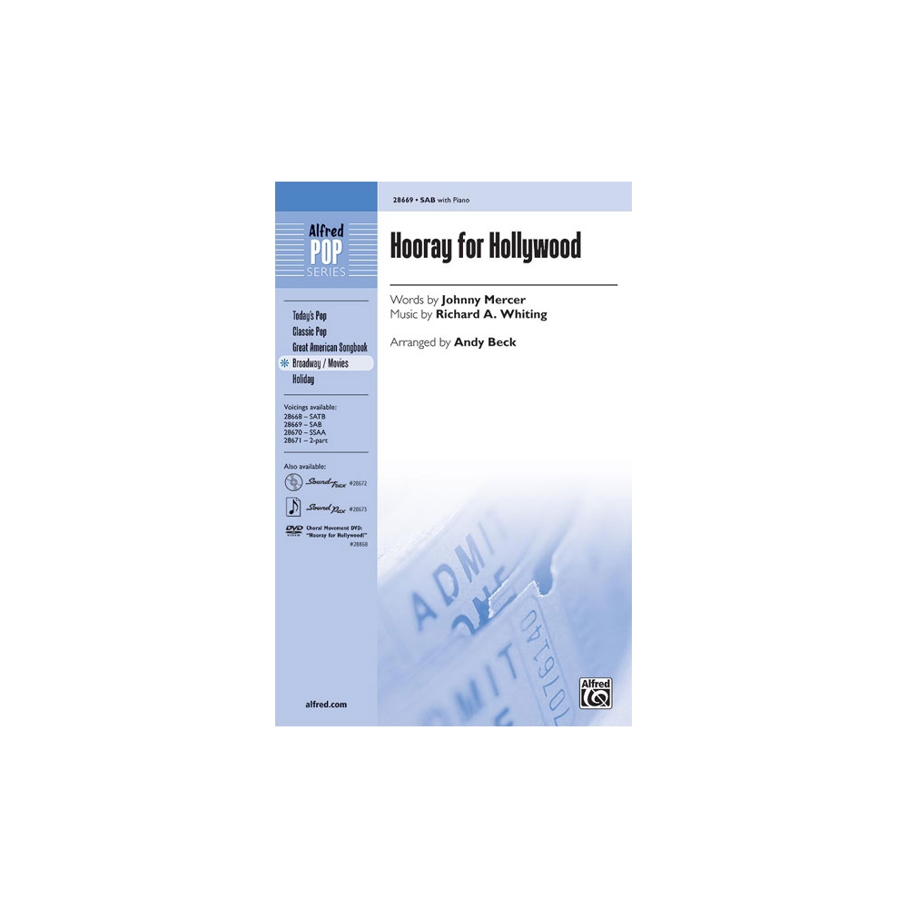 Whiting, Richard A. - Hooray for Hollywood
