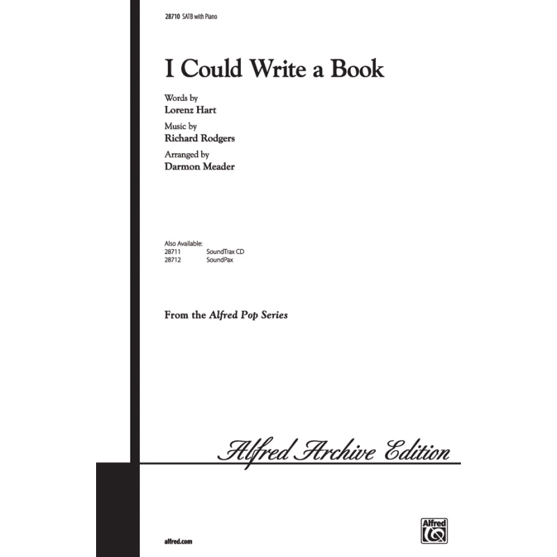 Rodgers, Richard - I Could Write a Book