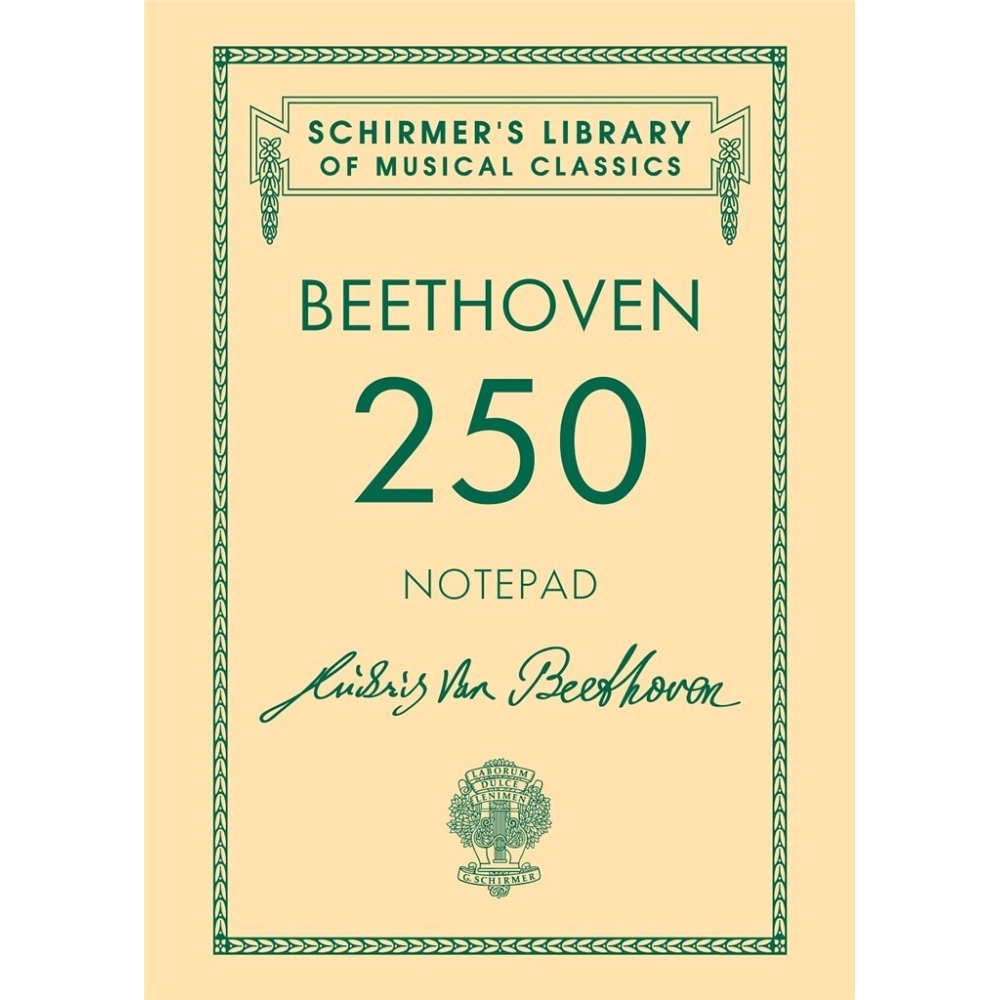 A6 Spiral Bound Notebook - Beethoven 250