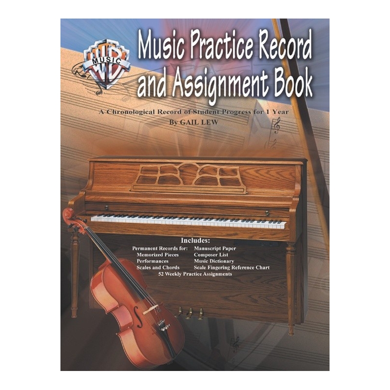 Lew, Gail - Music Practice Record and Assignment Book