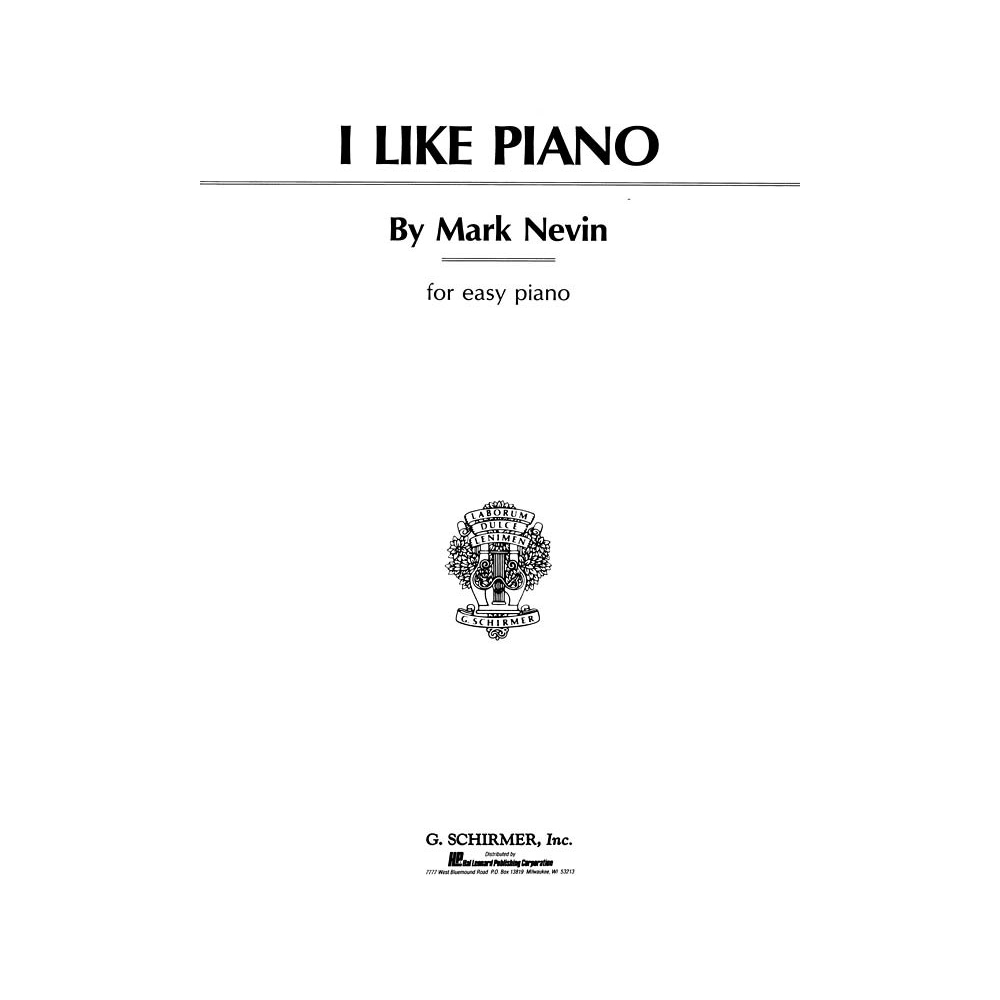 Nevin, Mark - I Like Piano