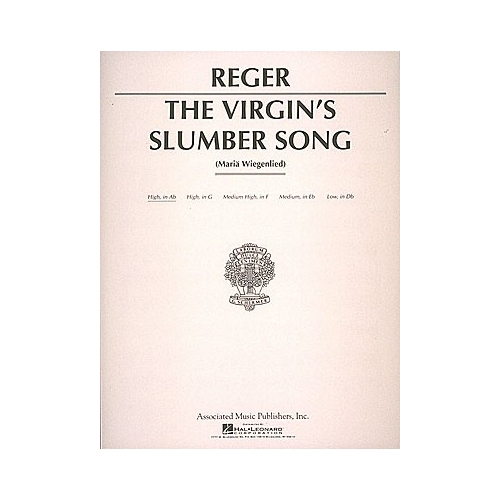 Reger, Max - Virgin's...