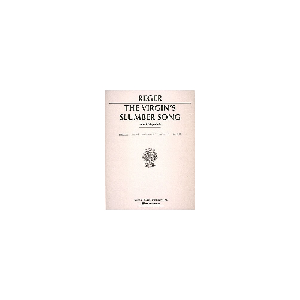Reger, Max - Virgin's Slumber Song
